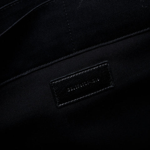YVES SAINT LAURENT Shark Sweet Drean Leather Clutch bag black WS21442