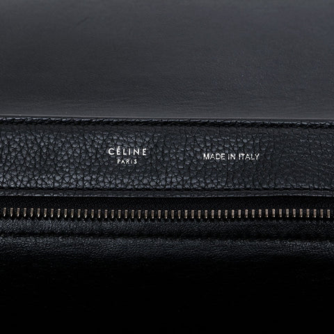 CELINE Trapeze 2way Handbag black WS21447