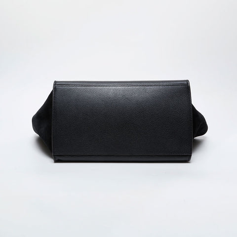 CELINE Trapeze 2way Handbag black WS21447