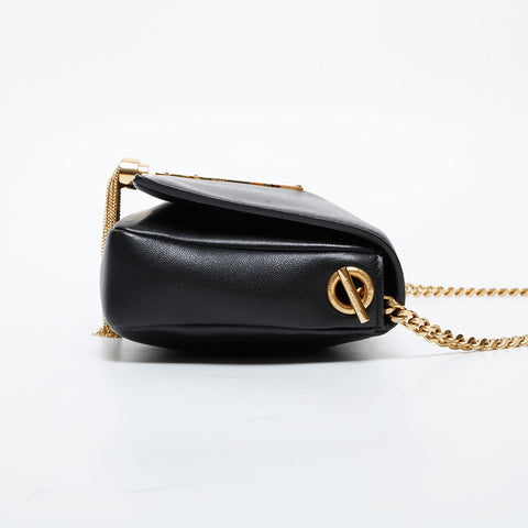 YVES SAINT LAURENT Leather Classic Kate Shoulder Bag black WS21448