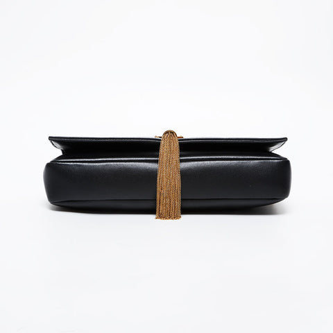 YVES SAINT LAURENT Leather Classic Kate Shoulder Bag black WS21448