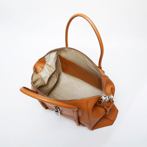GIVENCHY Antigona Rock Large Tote in Leather Handbag Brown WS21452
