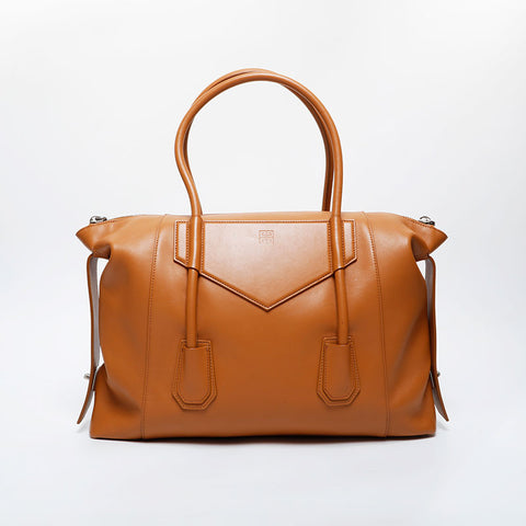 GIVENCHY Antigona Rock Large Tote in Leather Handbag Brown WS21452