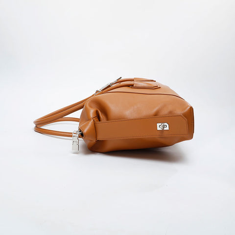 GIVENCHY Antigona Rock Large Tote in Leather Handbag Brown WS21452