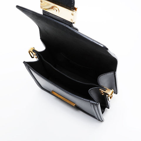 LOUIS VUITTON 2020 Epi Dauphine MINI Shoulder Bag black WS21455