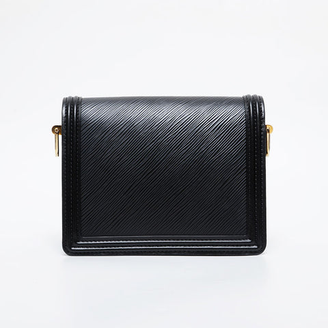 LOUIS VUITTON 2020 Epi Dauphine MINI Shoulder Bag black WS21455