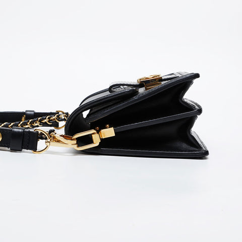 LOUIS VUITTON 2020 Epi Dauphine MINI Shoulder Bag black WS21455