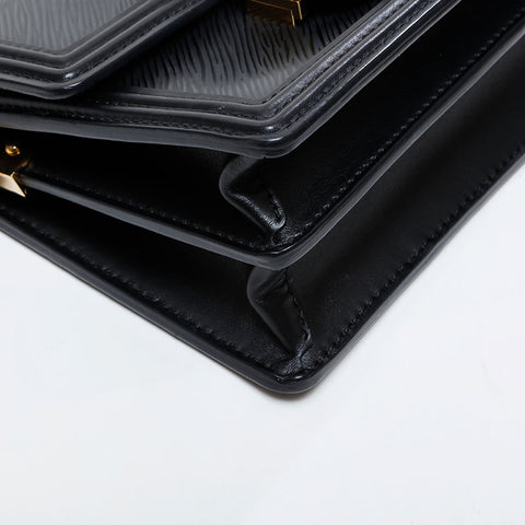 LOUIS VUITTON 2020 Epi Dauphine MINI Shoulder Bag black WS21455