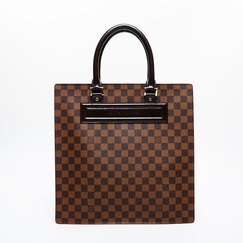 LOUIS VUITTON 1999 Damier Venice GM Handbag Brown WS21460