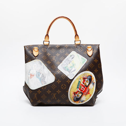 LOUIS VUITTON 2014 Louis Vuitton x Cindy Sherman Monogram Camera Messenger Bag Shoulder Bag Brown WS21463