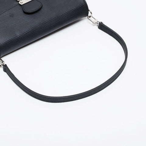 LOUIS VUITTON 2005 Epi Pochette Segur Pouch Shoulder Bag black WS21469