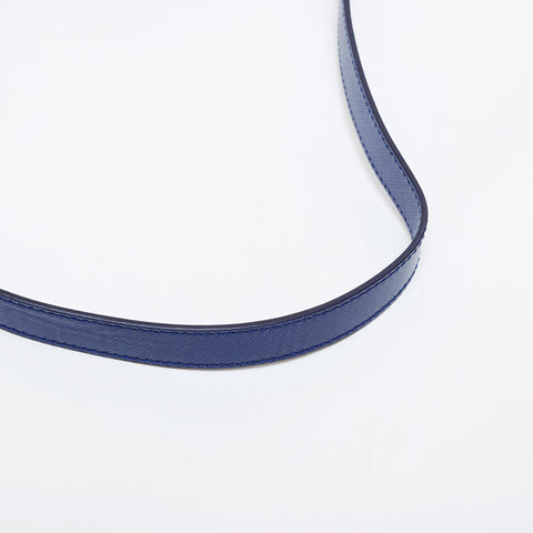 Salvatore Ferragamo Double Gancini one belt accessory pouch Shoulder Bag blue WS21470