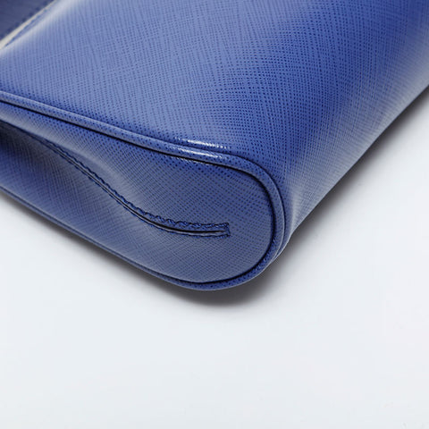 Salvatore Ferragamo Double Gancini one belt accessory pouch Shoulder Bag blue WS21470