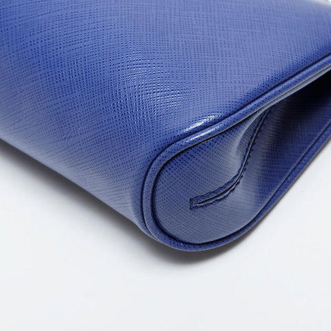 Salvatore Ferragamo Double Gancini one belt accessory pouch Shoulder Bag blue WS21470