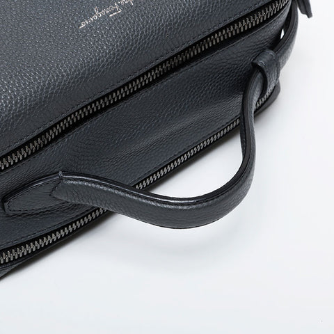 Salvatore Ferragamo business bag Handbag gray WS21471