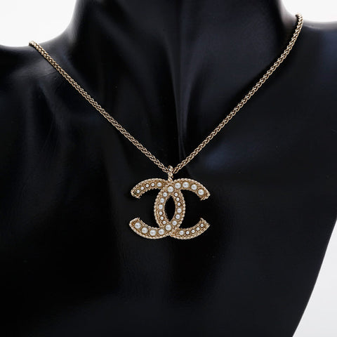 シャネル CHANEL A20V ココマーク 2020年 ネックレス ゴールド WS21482