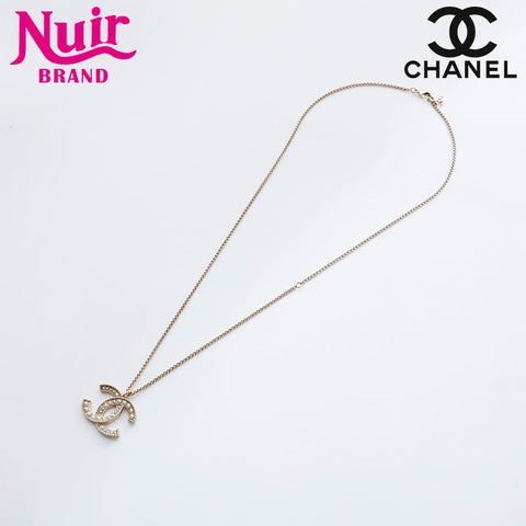CHANEL A20V COCO Mark 2020 Necklace gold WS21482