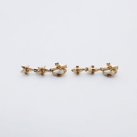 CHANEL A17C 2017 Boucle d'oreille Star Drop COCO Mark or WS21483