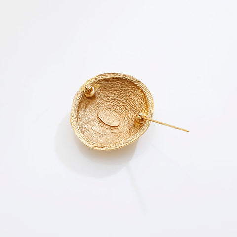 CHANEL 2cc9 1994 COCO 马克胸针 金色 WS21499