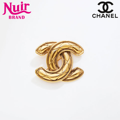 CHANEL Matrasse COCO Mark Brooch gold WS21500
