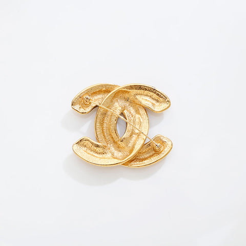 CHANEL Matrasse COCO Mark Brooch gold WS21500