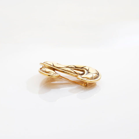 CHANEL Matrasse COCO Mark Brooch gold WS21500