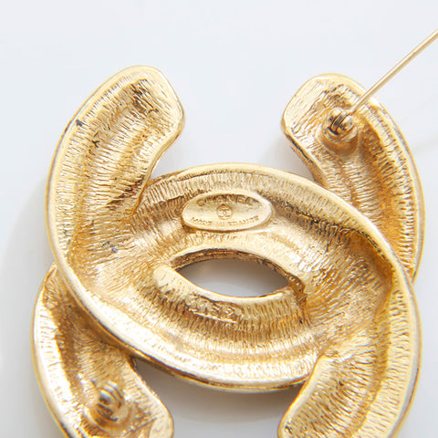 CHANEL Matrasse COCO Mark Brooch gold WS21500