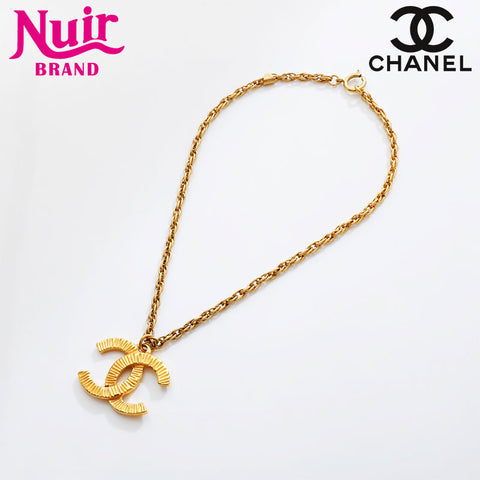 CHANEL COCO Mark Necklace gold WS21502
