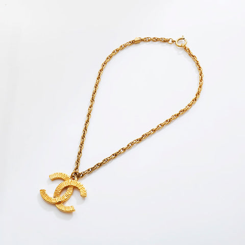 CHANEL COCO Mark Necklace gold WS21502