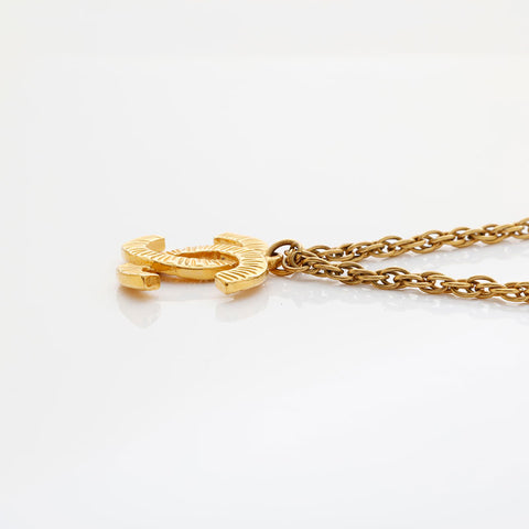 CHANEL COCO Mark Necklace gold WS21502