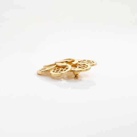 CHANEL 95A 1995 COCO Mark Brooch gold WS21511