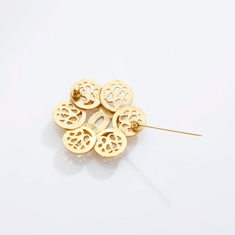 CHANEL 95A 1995 COCO Mark Brooch gold WS21511