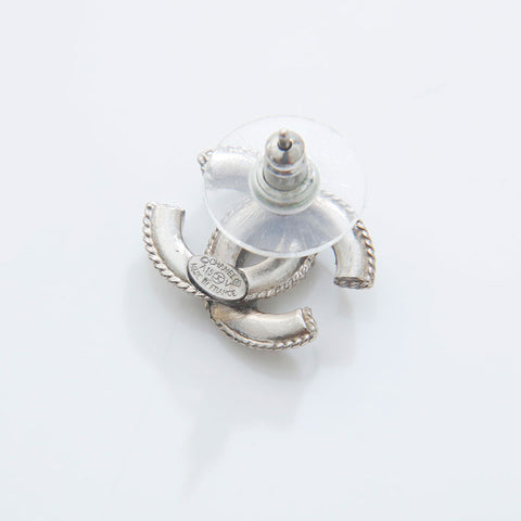 CHANEL A15V 2015 COCO Mark Pierce Silver WS21513