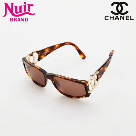 CHANEL COCO Mark sunglasses Brown WS21526