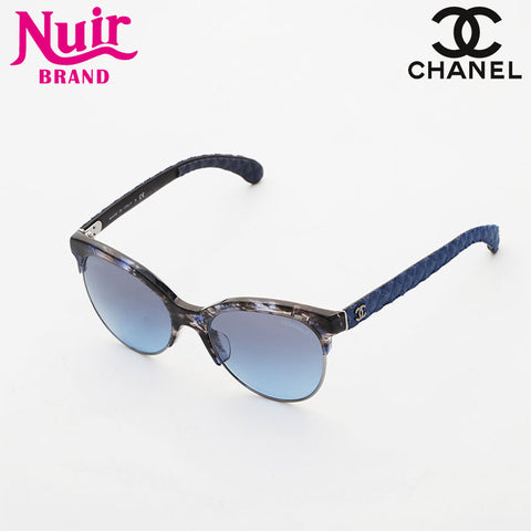 CHANEL denim sunglasses blue WS21527
