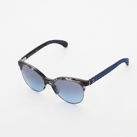 CHANEL denim sunglasses blue WS21527