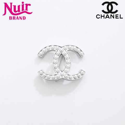 CHANEL 06V 2006 COCO Mark Brooch Silver WS21532