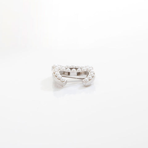 CHANEL 06V 2006 COCO Mark Brooch Silver WS21532
