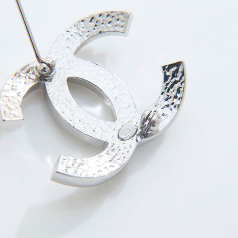 CHANEL 06V 2006 COCO Mark Brooch Silver WS21532
