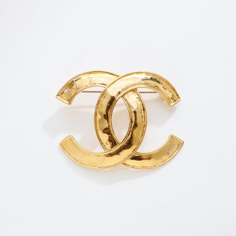 CHANEL COCO Mark 94P 1994 Brooch gold WS21548