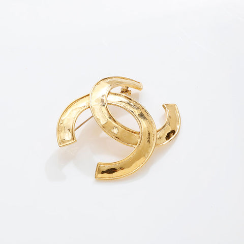 CHANEL COCO Mark 94P 1994 Brooch gold WS21548