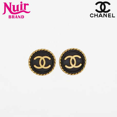 CHANEL 94A 1994 COCO Mark Earring gold WS21549