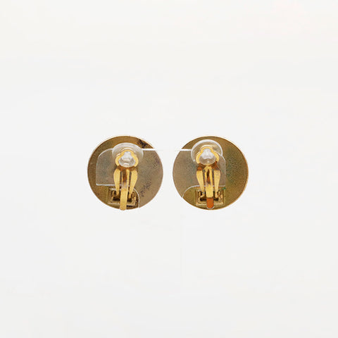CHANEL 94A 1994 COCO Mark Earring gold WS21549