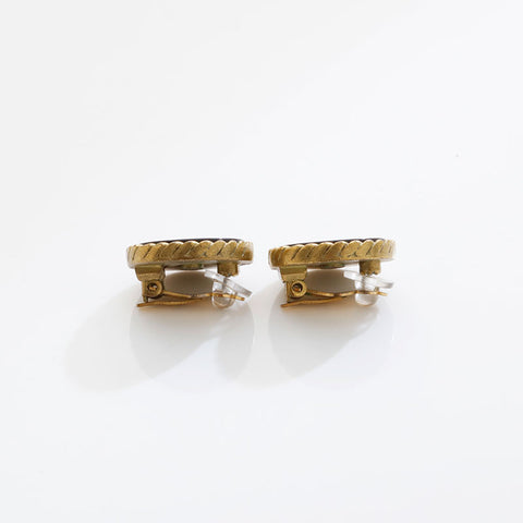 CHANEL 94A 1994 COCO Mark Earring gold WS21549