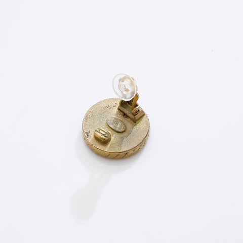 CHANEL 94A 1994 COCO Mark Earring gold WS21549