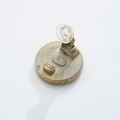 CHANEL 94A 1994 COCO Mark Earring gold WS21549