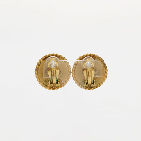 CHANEL 95P 1995 COCO Mark Earring gold WS21556
