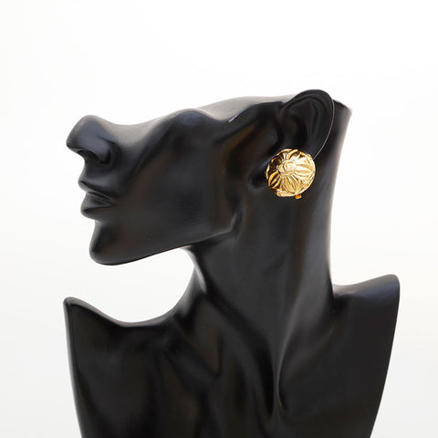 CHANEL Flower Flower COCO Mark Earring gold WS21557