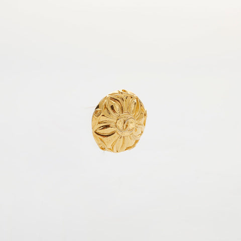 CHANEL Flower Flower COCO Mark Earring gold WS21557