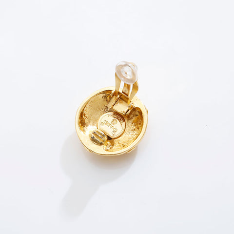 CHANEL Flower Flower COCO Mark Earring gold WS21557